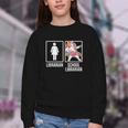 Back To School Library Unicorn Book Lover School Librarian Youth Crewneck Sweatshirt Back To School Library Unicorn Book Lover School Librarian Youth Crewneck Sweatshirt