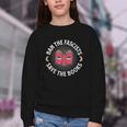 Ban The Fascists Save The Books Banned Books Free Speech Youth Crewneck Sweatshirt