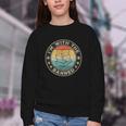 Im With The Banned Book Readers Retro Librarians Teachers Youth Crewneck Sweatshirt