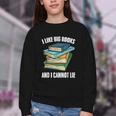 I Like Big Books And I Cannot Lie Book Reading Book Lover Youth Crewneck Sweatshirt I Like Big Books And I Cannot Lie Book Reading Book Lover Youth Crewneck Sweatshirt