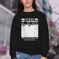 Birthday It's My 40th Birthday Guest Book Birthday Party Youth Crewneck Sweatshirt