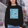 Blue Comic Book Blue Graphic Youth Crewneck Sweatshirt