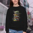 Book Abstract Art Drawing Painting Graphic Book Youth Crewneck Sweatshirt Book Abstract Art Drawing Painting Graphic Book Youth Crewneck Sweatshirt