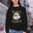 Book Adventure Library Student Teacher Book Youth Crewneck Sweatshirt
