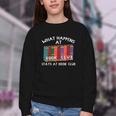 Book Club Read Reading Librarian Men Women Kids Youth Crewneck Sweatshirt