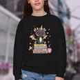 Book Lover Chibi Dragon With Big Red Glasses Bookworm Youth Crewneck Sweatshirt Book Lover Chibi Dragon With Big Red Glasses Bookworm Youth Crewneck Sweatshirt