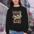 Book Lover Emotionally Attached To Fictional Characters Youth Crewneck Sweatshirt