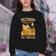 Book Lover Moth Mothman Book Club Reading Into Shadows Youth Crewneck Sweatshirt
