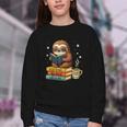 Book Lover Sloth Reading Bookish Library Read Books Be Kind Youth Crewneck Sweatshirt Book Lover Sloth Reading Bookish Library Read Books Be Kind Youth Crewneck Sweatshirt