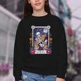 Book Lover Tarot Card The Reader Mystic Skeleton Youth Crewneck Sweatshirt Book Lover Tarot Card The Reader Mystic Skeleton Youth Crewneck Sweatshirt