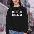 Book Nerd Book Club Bookworm Reading Lover Humor Youth Crewneck Sweatshirt