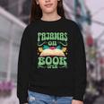 Book And Pajama Pajamas On Book Open Youth Crewneck Sweatshirt