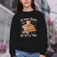 Book Reading Kafee Librarian Vele Books And Little Time Youth Crewneck Sweatshirt Book Reading Kafee Librarian Vele Books And Little Time Youth Crewneck Sweatshirt