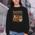 All Booked For Christmas Book Lover Youth Crewneck Sweatshirt All Booked For Christmas Book Lover Youth Crewneck Sweatshirt