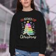 All Booked For Christmas Book Lovers Xmas Tree Women Youth Crewneck Sweatshirt All Booked For Christmas Book Lovers Xmas Tree Women Youth Crewneck Sweatshirt