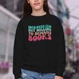 Bookish Reading Love Introverted But Willing To Discuss Book Youth Crewneck Sweatshirt