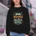 Books The Original Handheld Device Youth Crewneck Sweatshirt