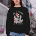 I Like My Books Spicy And My Coffee ICY Skeleton Women Youth Crewneck Sweatshirt I Like My Books Spicy And My Coffee ICY Skeleton Women Youth Crewneck Sweatshirt
