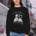 I Like My Books Spicy And My Coffee ICY Youth Crewneck Sweatshirt