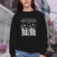 The Bookshelf Of a Hopeless Romantic Rom-Com Reading Bookish Youth Crewneck Sweatshirt