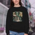 Bookworm Dragons Reading Book Dragons And Books Youth Crewneck Sweatshirt