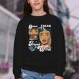 Born-To Read Forced To Work Reading Book Lover Youth Crewneck Sweatshirt