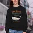 Captain Ahab’s Whale Watching Tours – Moby Book Parody Youth Crewneck Sweatshirt