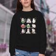 Cat Reading Book Funny Christmas Cat Book Lover Librarian Men Women Kids Youth Crewneck Sweatshirt Cat Reading Book Funny Christmas Cat Book Lover Librarian Men Women Kids Youth Crewneck Sweatshirt