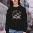 Chapter 37th Birthday Bookworm 37 Years Old For Book Lovers Youth Crewneck Sweatshirt