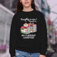 Christmas Book Lovers Naughty Or Nice Youth Crewneck Sweatshirt Christmas Book Lovers Naughty Or Nice Youth Crewneck Sweatshirt