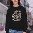 I Closed My Book To Be Here So This Better Be Good -_- Youth Crewneck Sweatshirt