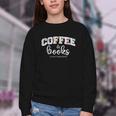 Coffee And Books i Love Them Both Youth Crewneck Sweatshirt