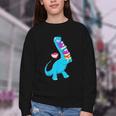 Cool Dinosaur Books Art For Men Women Libarian Book Lover Youth Crewneck Sweatshirt Cool Dinosaur Books Art For Men Women Libarian Book Lover Youth Crewneck Sweatshirt