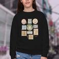 Coquette Boys Of Tommen Books Stamp Tommen College Tees Youth Crewneck Sweatshirt