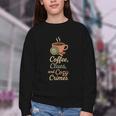 Cozy Crime Club Mystery Reader Bookish Sleuth Youth Crewneck Sweatshirt