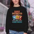 Cute Comic Book For Men Women Comic Book Collector Youth Crewneck Sweatshirt