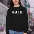 Cute Ghosts Reading Books Lover Spooky Season Halloween Youth Crewneck Sweatshirt Cute Ghosts Reading Books Lover Spooky Season Halloween Youth Crewneck Sweatshirt