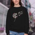 Dandelion Books Book Lover Reading Bookworm Reader Youth Crewneck Sweatshirt