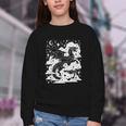 Dark Academia Fantasy Dragon Book Lover Bookish Goblincore Youth Crewneck Sweatshirt Dark Academia Fantasy Dragon Book Lover Bookish Goblincore Youth Crewneck Sweatshirt