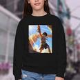 David And Goliath Bible Book Samuel King David Anime Manga Youth Crewneck Sweatshirt