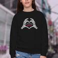Dead Inside But I Still Read Romance Smut Book Lovers Youth Crewneck Sweatshirt