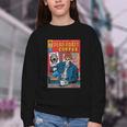 Dead Roast Coffee Comic Book Cover Style Skeleton Barista Youth Crewneck Sweatshirt Dead Roast Coffee Comic Book Cover Style Skeleton Barista Youth Crewneck Sweatshirt