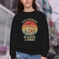 Easily Distracted By Sloths And Books Youth Crewneck Sweatshirt Easily Distracted By Sloths And Books Youth Crewneck Sweatshirt