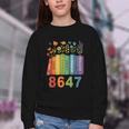 Equal Rights Book Flower Resist 86 47 Feminist Women Rights Youth Crewneck Sweatshirt Equal Rights Book Flower Resist 86 47 Feminist Women Rights Youth Crewneck Sweatshirt