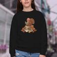 Fall Book Vintage Turkey Thanksgiving Reading Book Lovers Youth Crewneck Sweatshirt Fall Book Vintage Turkey Thanksgiving Reading Book Lovers Youth Crewneck Sweatshirt