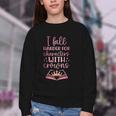 I Fall For The Characters WCrowns Fantasy Book Lover Tee Youth Crewneck Sweatshirt