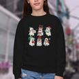 Ghost Santa Elf Squad Read Books Bookish Librarian Christmas Youth Crewneck Sweatshirt Ghost Santa Elf Squad Read Books Bookish Librarian Christmas Youth Crewneck Sweatshirt