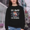 Go Away I'm Reading Book Reader Cute Fox Librarians Youth Crewneck Sweatshirt Go Away I'm Reading Book Reader Cute Fox Librarians Youth Crewneck Sweatshirt