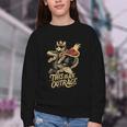Goddammit Donut Book Lover For Men Woman Youth Crewneck Sweatshirt