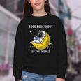 Good Book Is Out Of This World Astronaut Read Book Bookworm Youth Crewneck Sweatshirt Good Book Is Out Of This World Astronaut Read Book Bookworm Youth Crewneck Sweatshirt